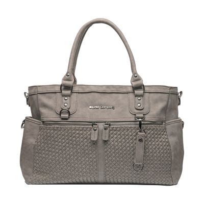 Little Company Diaperbag Monaco Braided Taupe