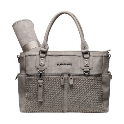 Little Company Diaperbag Monaco Braided Taupe