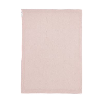 Meyco Ledikantdeken Mini Knots Soft Pink 100x150cm