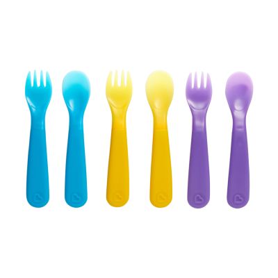 Munchkin Color Changing Forks &amp; Spoons 6-pack 