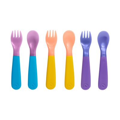 Munchkin Color Changing Forks & Spoons 6-pack 