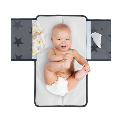Dooky 3-in-1 Changing Pack Grey Stars