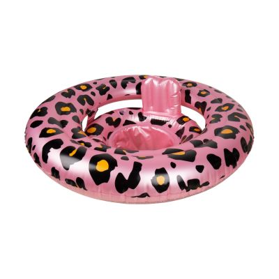 Swim Essentials Exclusive Baby Float Rose Gold Leopard (0-1 jaar)	